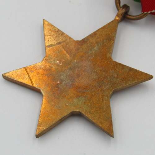 WW2 The Italy Star medal - unnamed version