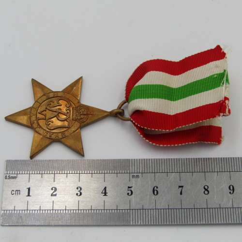 WW2 The Italy Star medal - unnamed version