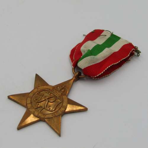 WW2 The Italy Star medal - unnamed version