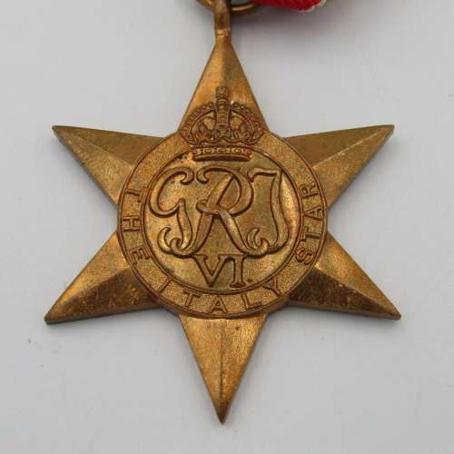 WW2 The Italy Star medal - unnamed version