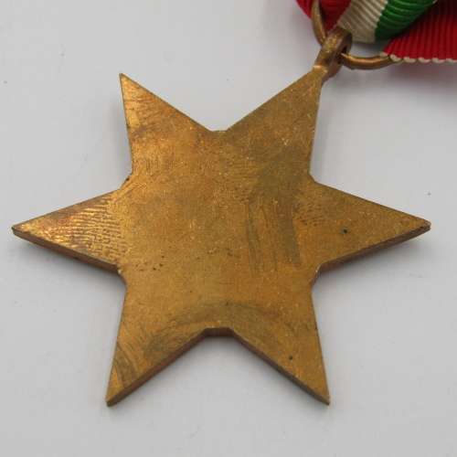 WW2 The Italy Star medal - unnamed version