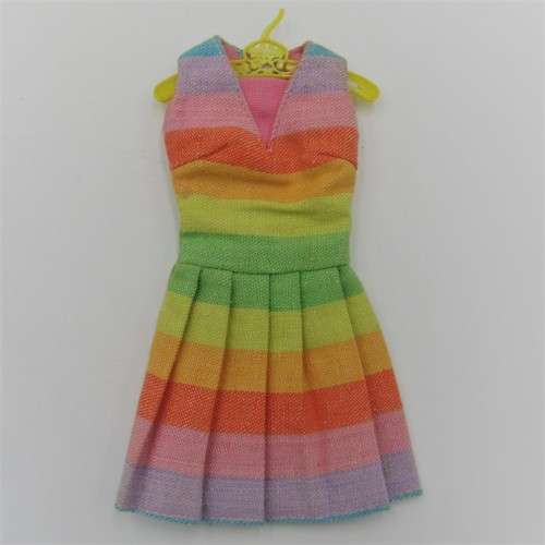 Vintage Barbie Fun and Games dress with hanger