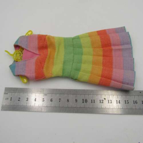 Vintage Barbie Fun and Games dress with hanger