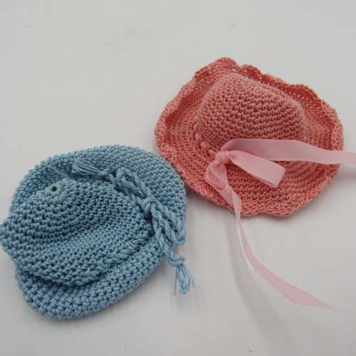 9 Pieces of Barbie and Barbie type doll clothing pieces from the 1960`s