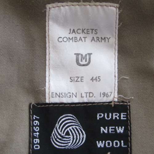 SADF Combat bunny jacket - Armpit to Armpit  63 cm