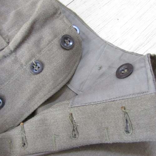 Old South African Army combat trousers