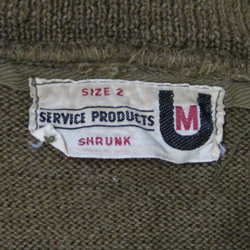 Old Military brown jersey - size Medium