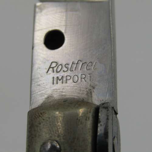 Vintage Large Rostfrei Import flick knife