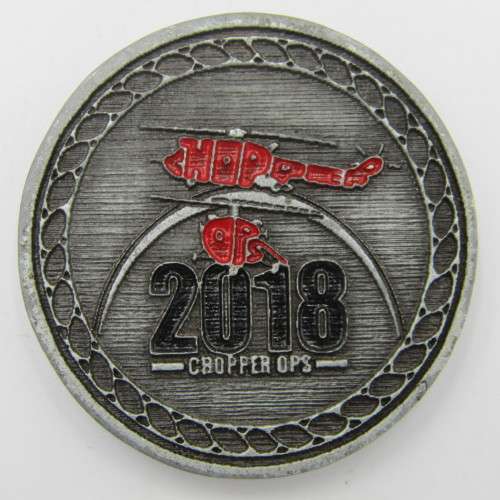 1948-2018 SA Air Force Chopper Operations medallion - not numbered