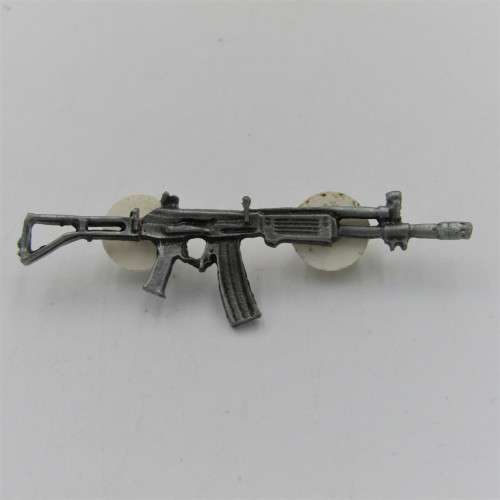South African R4 Rifle metal ornament