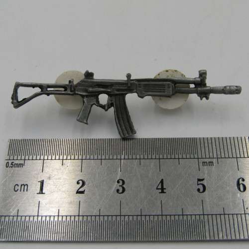 South African R4 Rifle metal ornament