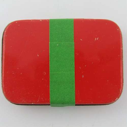 Antique Parrot Watch gramophone needles tin - still sealed