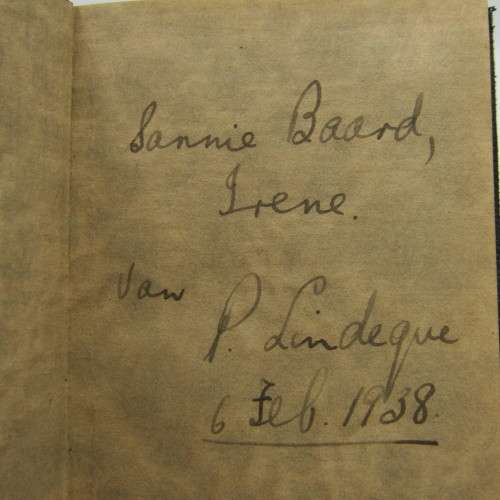 Set of vintage Psalmen and Gezangen books in leather pouch - dated 1938