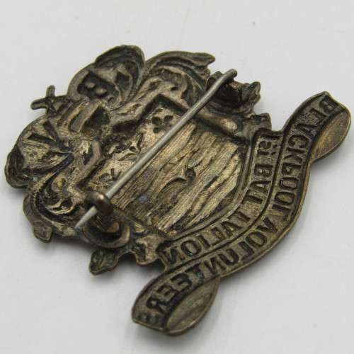 1st Battalion Blackpool Volunteers badge