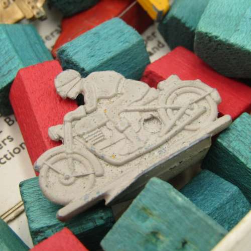 Vintage Monopoly with rare metal tokens - no board