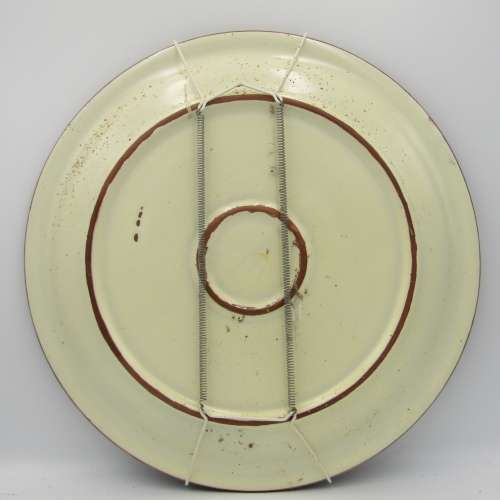 Vintage large pottery display plate