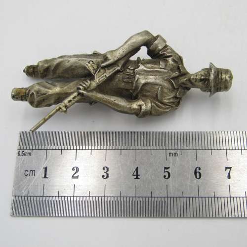 SADF 71 Motorised Brigade plaque with soldier - loose at ankles