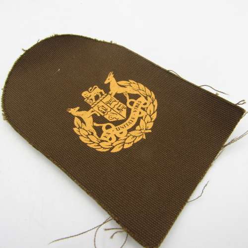 SA Navy Marines warrant officer cloth badge