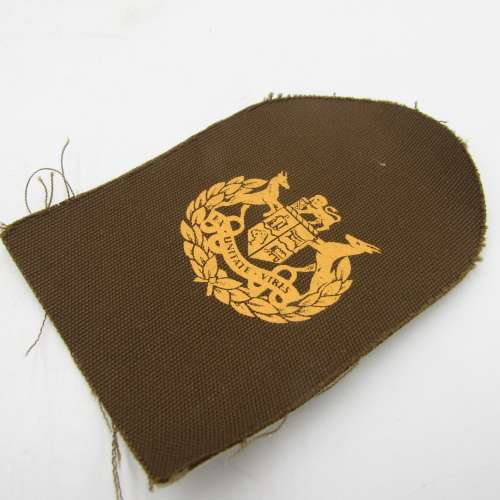 SA Navy Marines warrant officer cloth badge