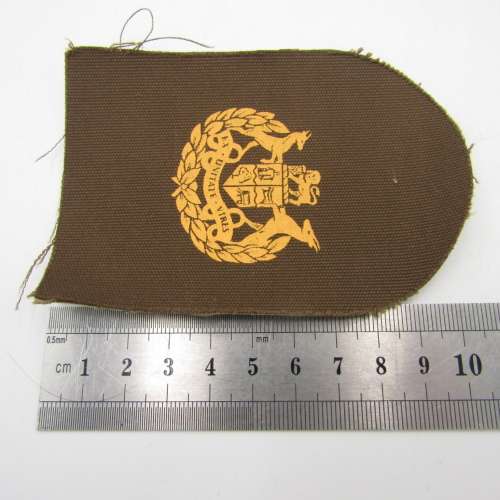 SA Navy Marines warrant officer cloth badge