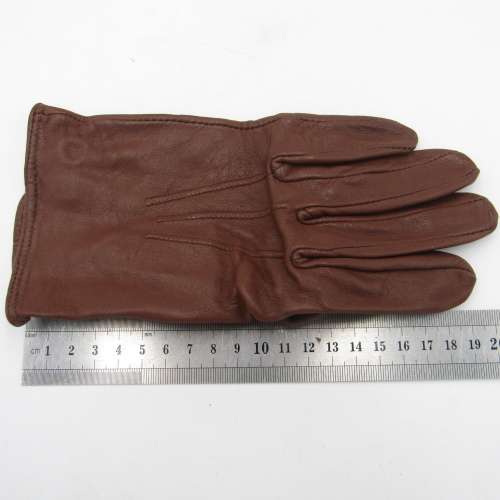 Pair of Leather SADF officer gloves - Size 7 1/2
