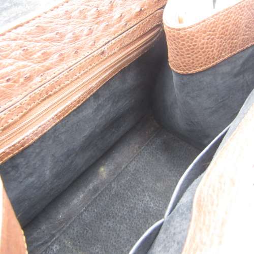 Original Ostrich leather purse