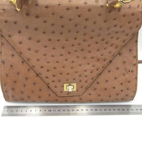 Original Ostrich leather purse