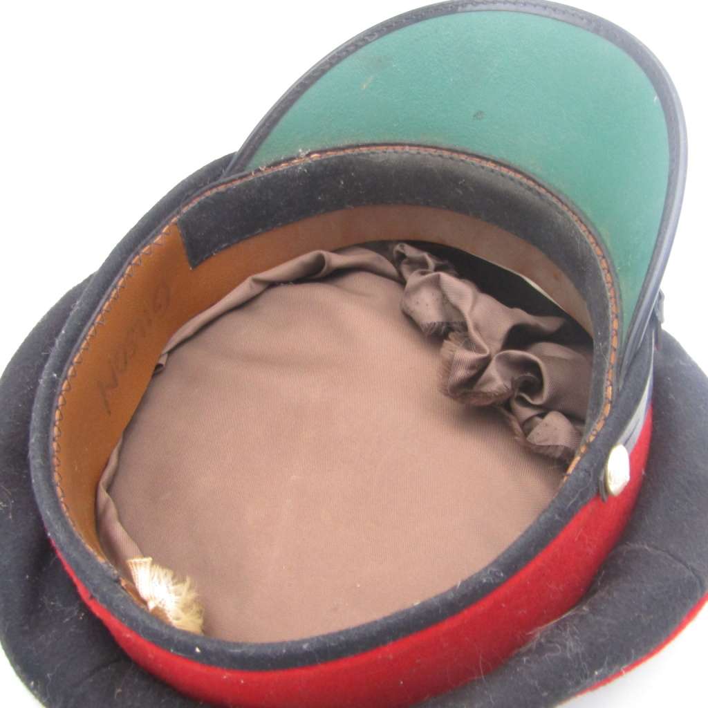 Royal Field Artillery officer peak cap