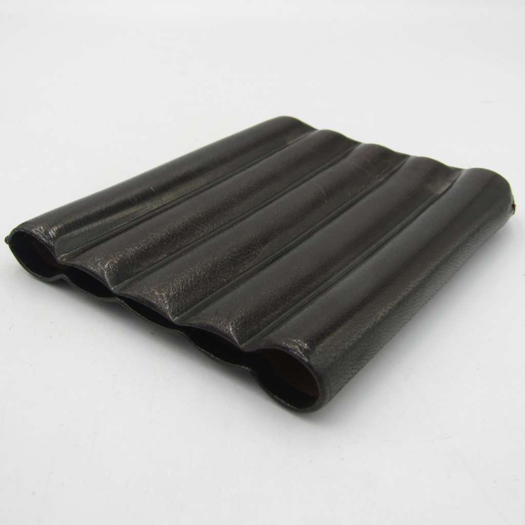 Vintage Leather 5 cigar travelling pouch