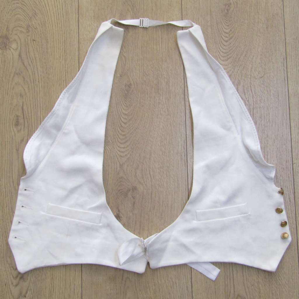 SA Navy waistcoat with buttons