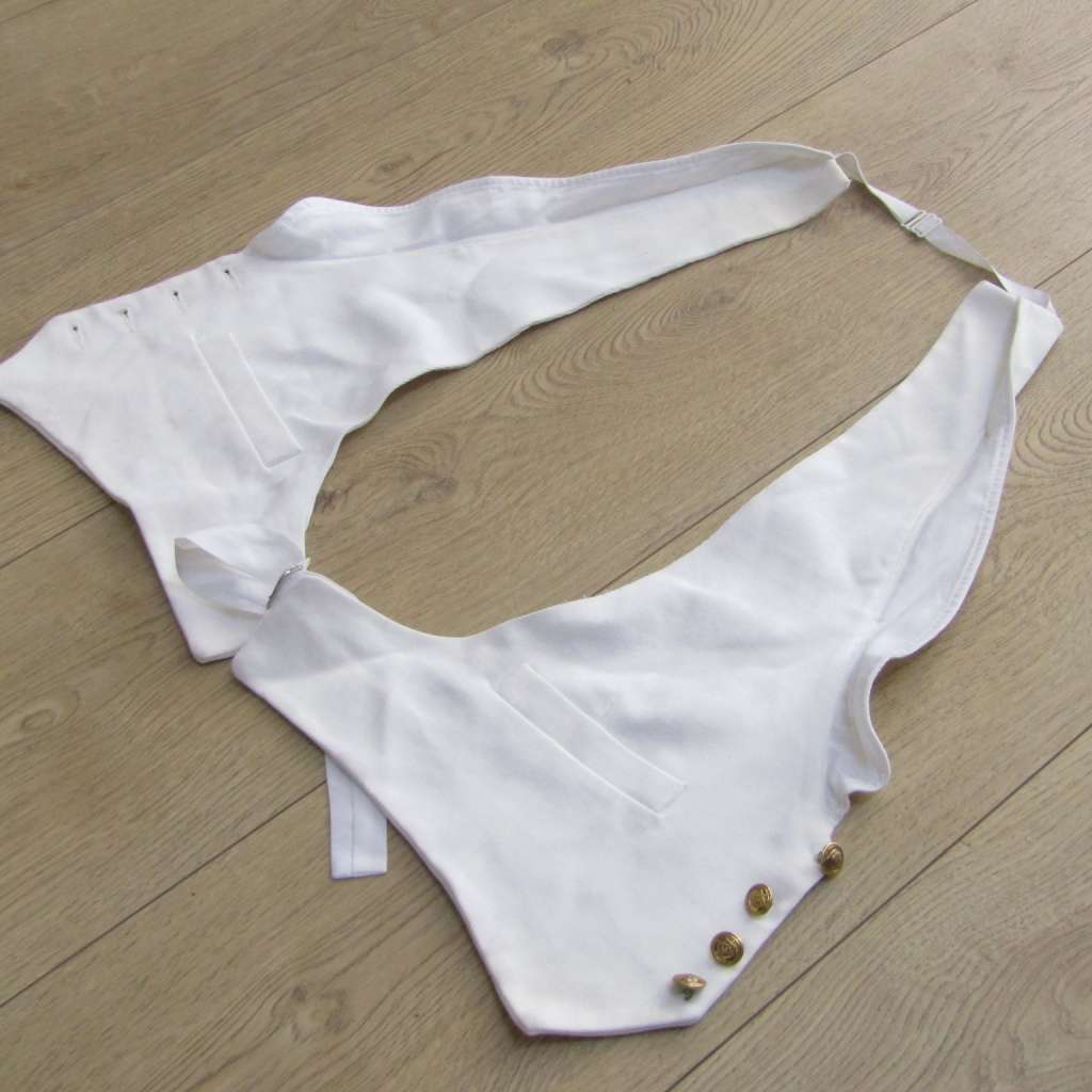SA Navy waistcoat with buttons