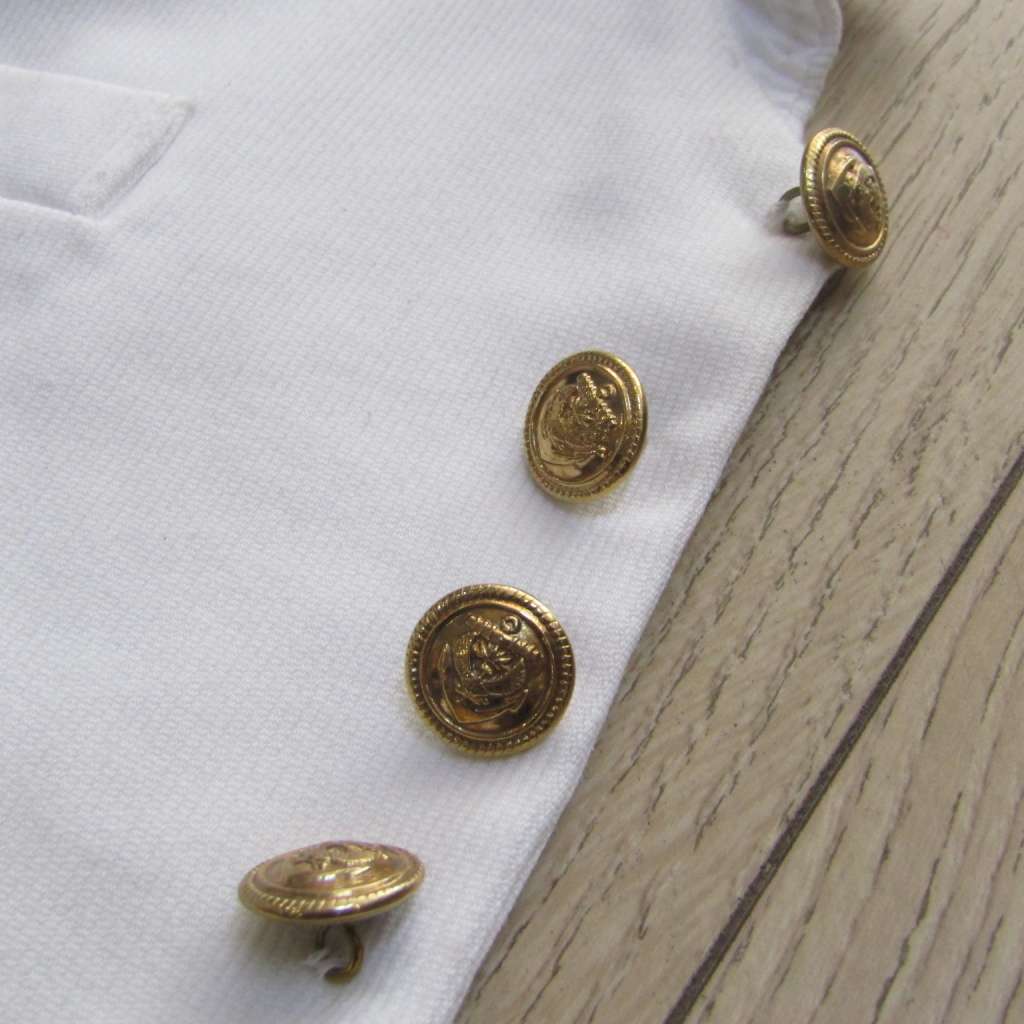 SA Navy waistcoat with buttons