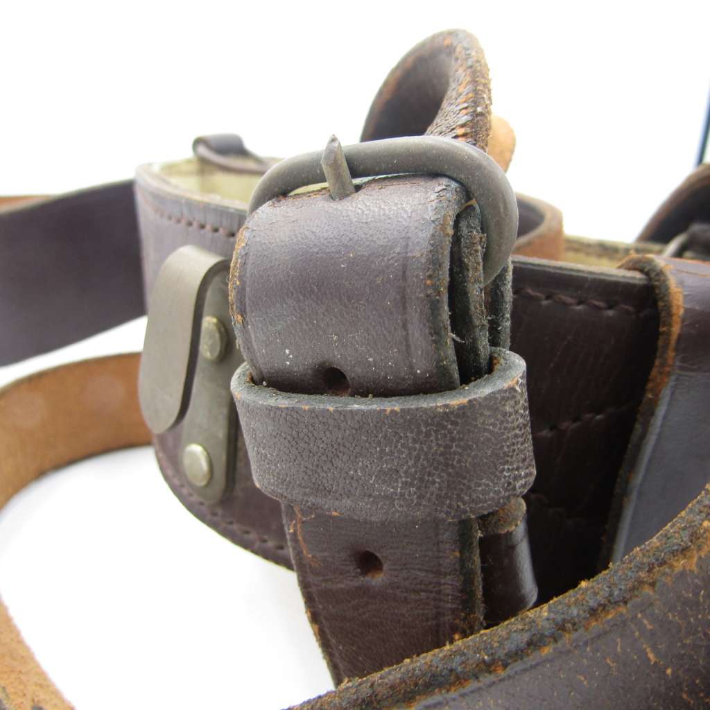 Vintage Sam Browne leather belt