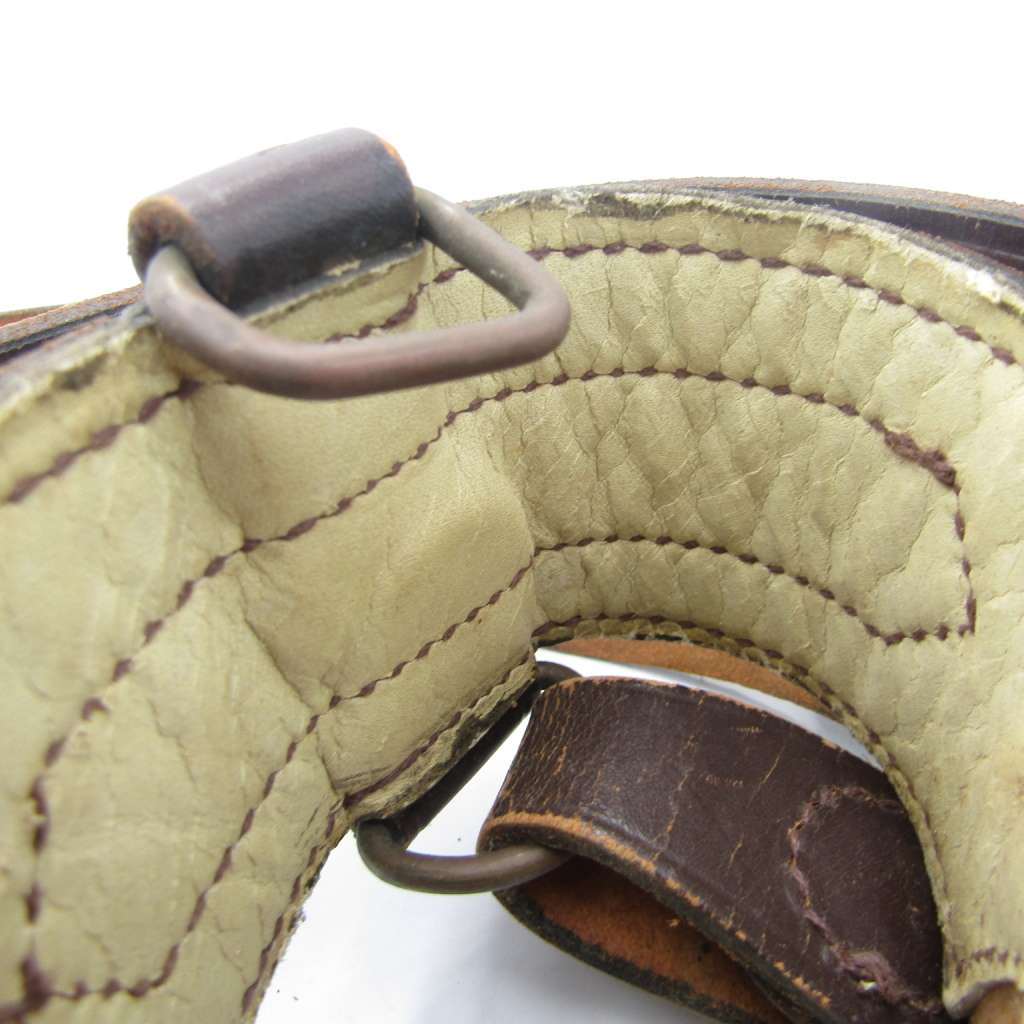 Vintage Sam Browne leather belt