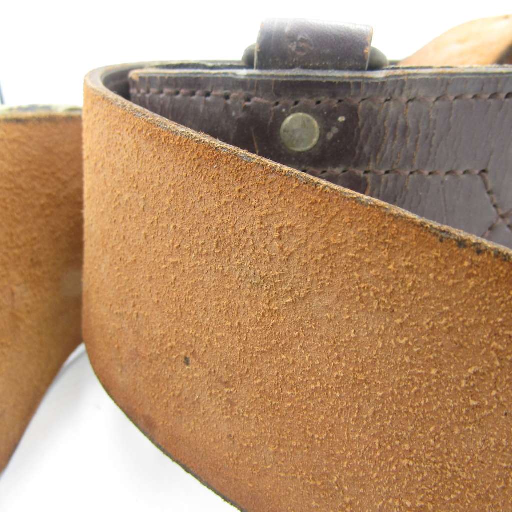 Vintage Sam Browne leather belt