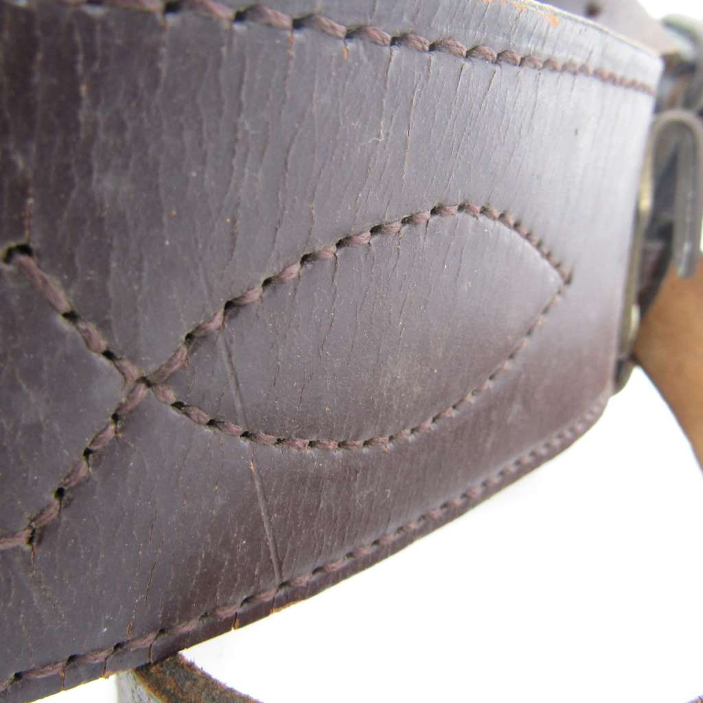 Vintage Sam Browne leather belt