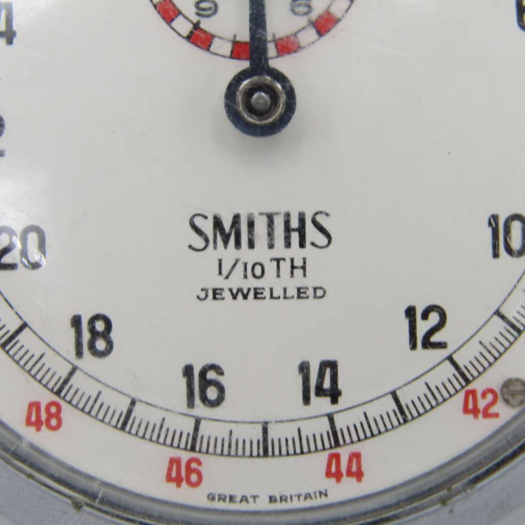 Vintage Smiths 60 minutes 1/10th second stopwatch in original box