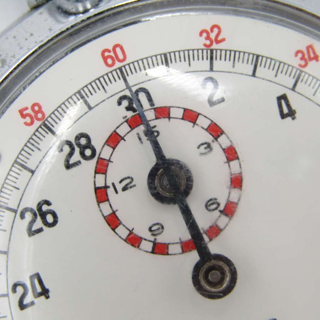 Vintage Smiths 60 minutes 1/10th second stopwatch in original box