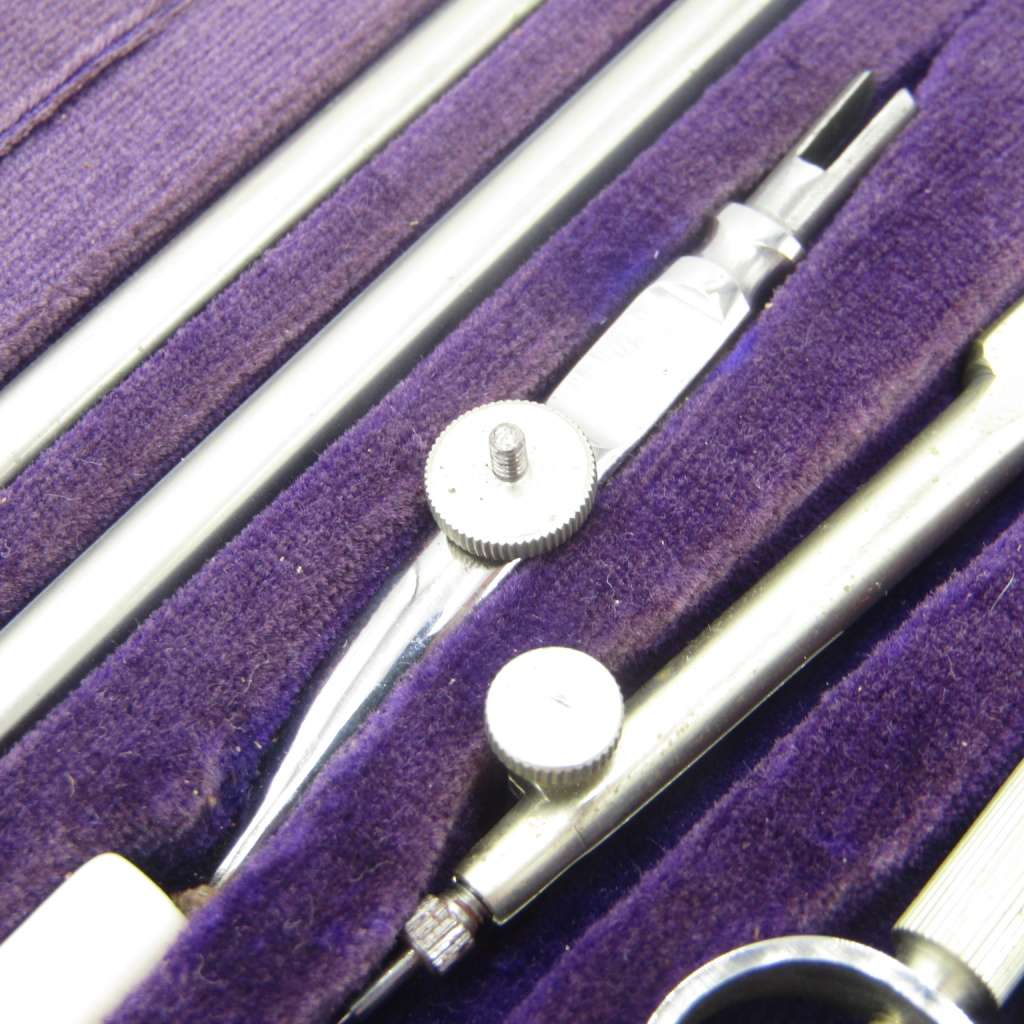 Vintage Maho Precision technical drawing set