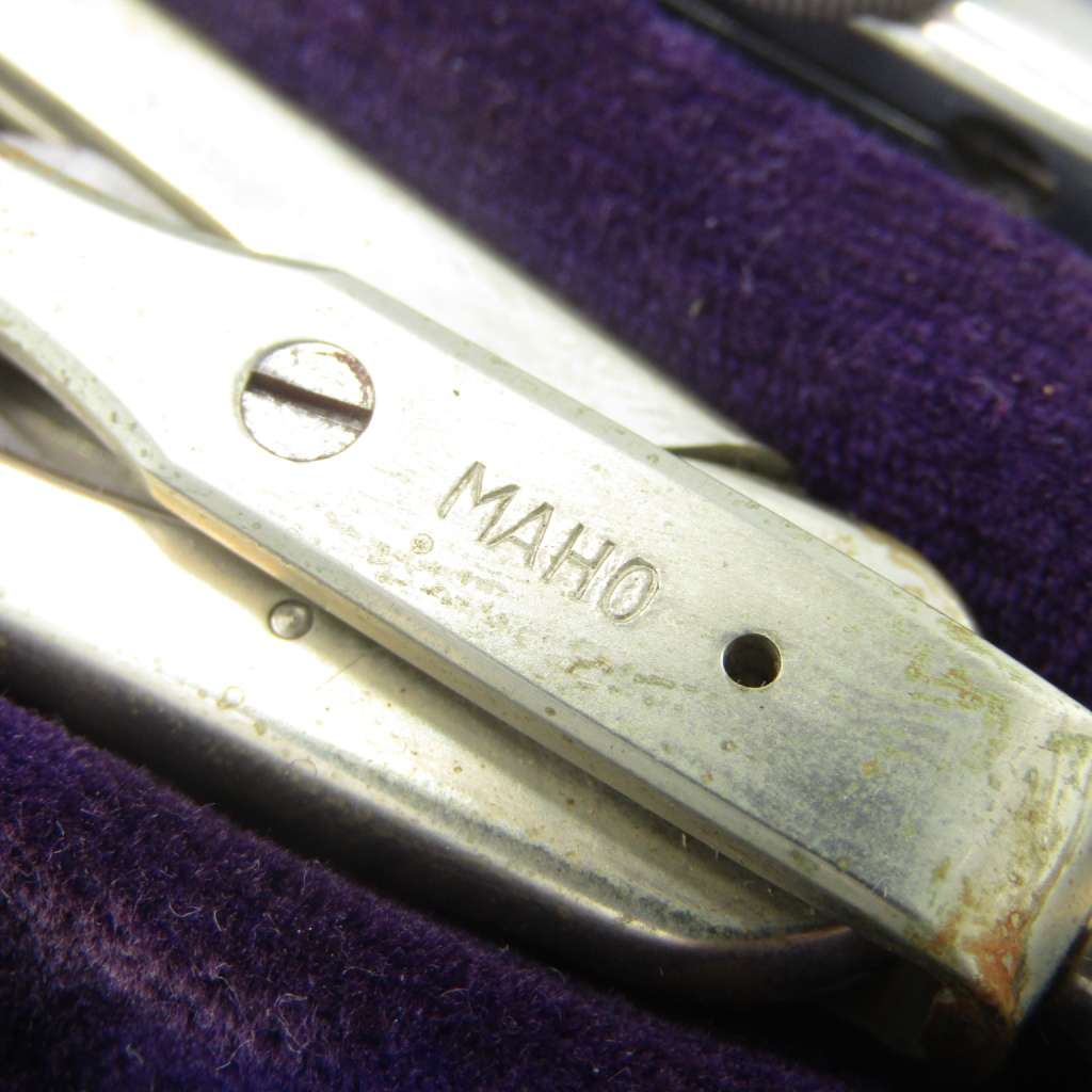 Vintage Maho Precision technical drawing set