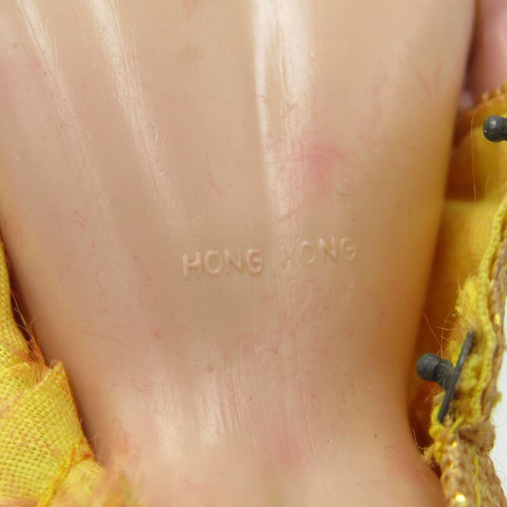 1963 Midge ( Barbie) head with 3 wigs - Hong Kong made body