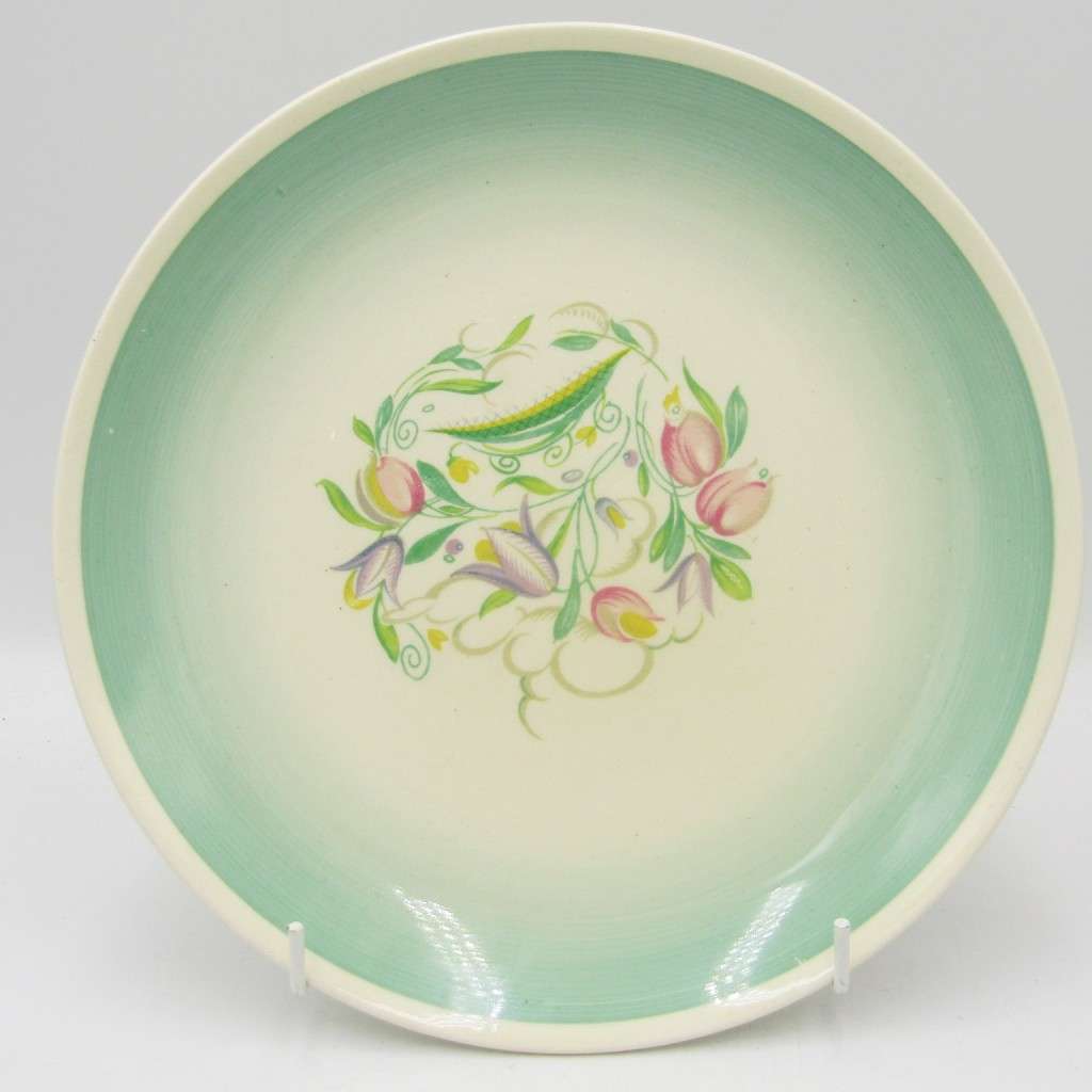 Susie Cooper tea set with teapot, milk jug, sugar bowl and cake plate