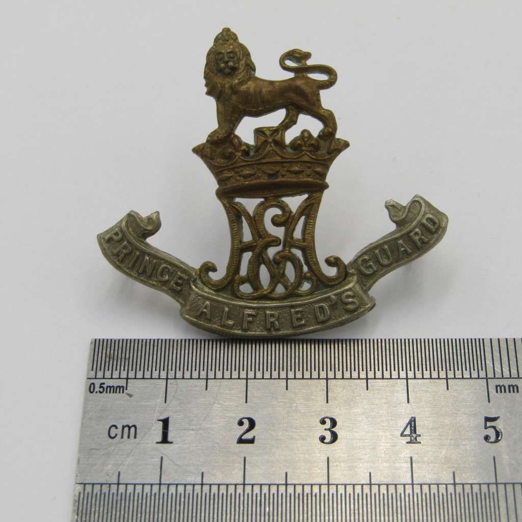 Prince Alfred`s Guard cap badge