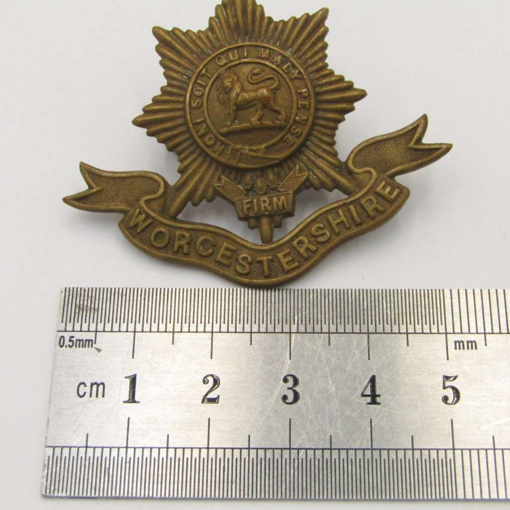 Royal Army Worcestershire regiment cap badge