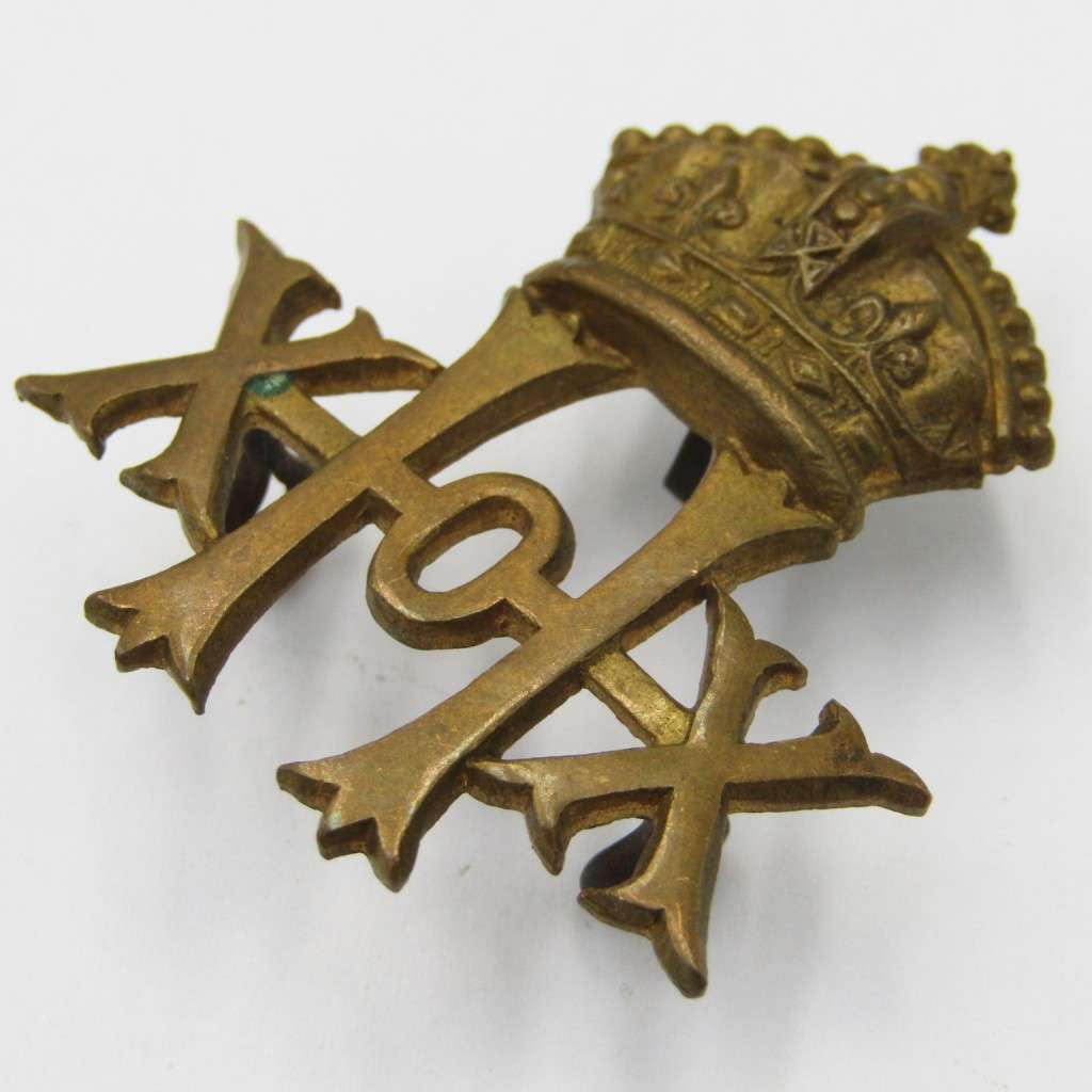 British 20th Hussars cap badge
