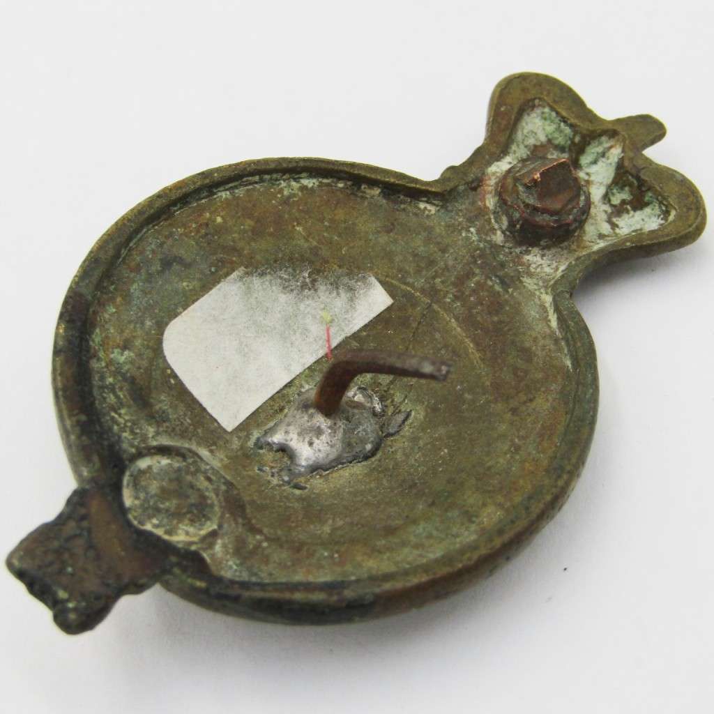 Boer War British Mounted Infantry officer`s Horse martingale badge