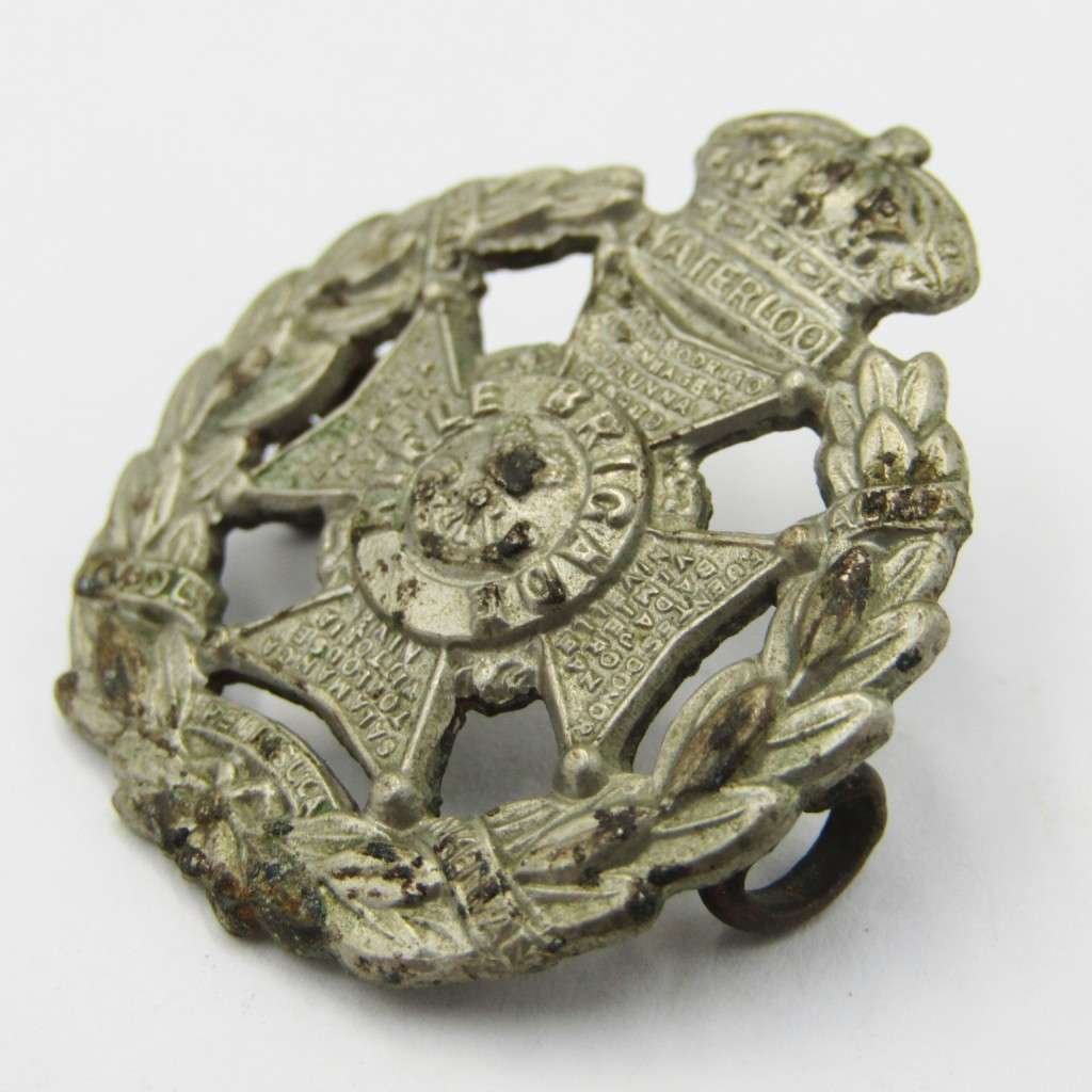 Royal Army Rifle brigade collar badge