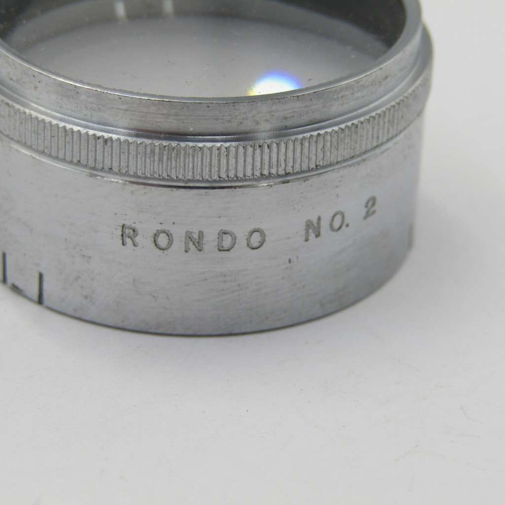 Vintage Rondo Parallax correcting close-up lens set No.2 in box with instructions