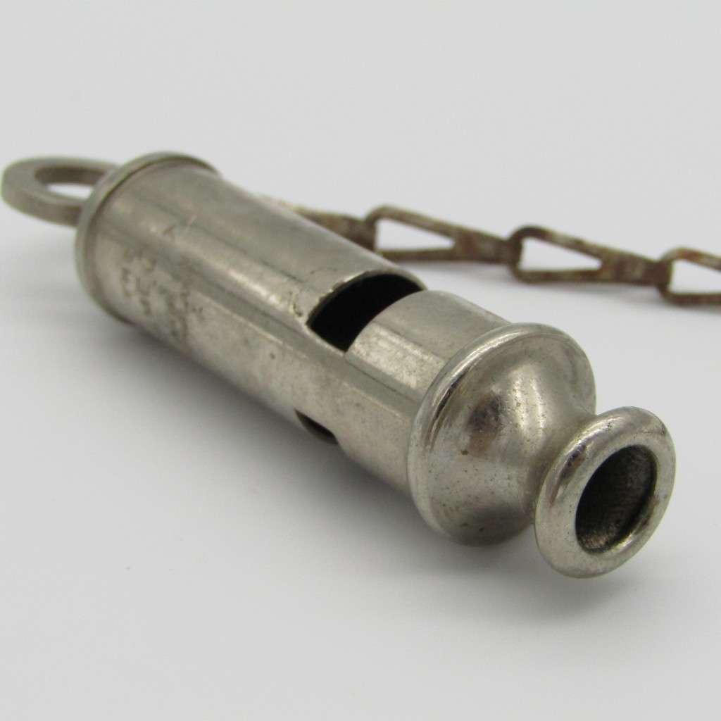 Vintage The ACME City whistle with chain