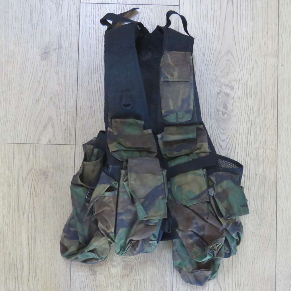 Original SADF 32 battalion camo battle jacket - full length 45cm, chest 50cm